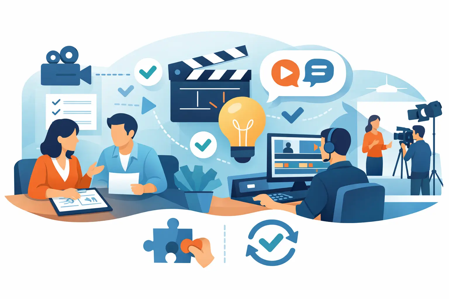 Como briefing audiovisual reduz retrabalho