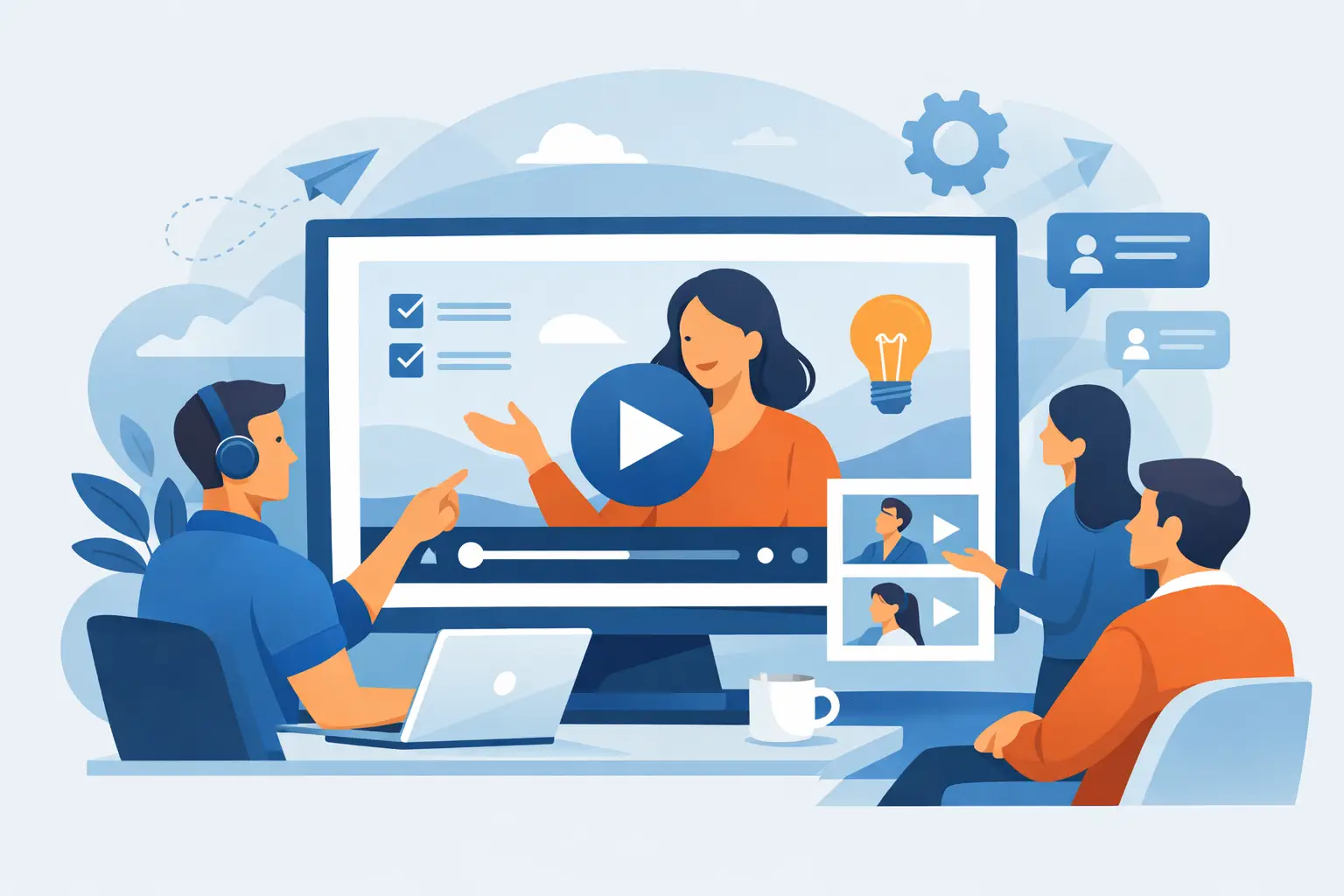 Exemplo de vídeo para onboarding que engaja