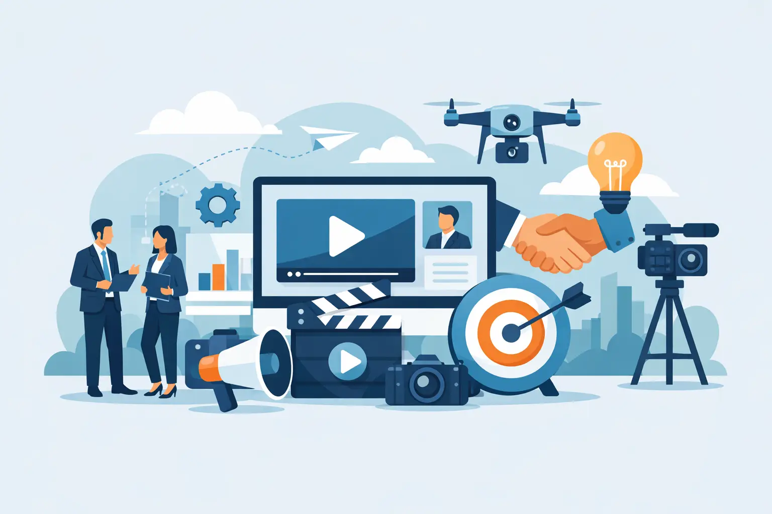 8 exemplos de campanha audiovisual B2B