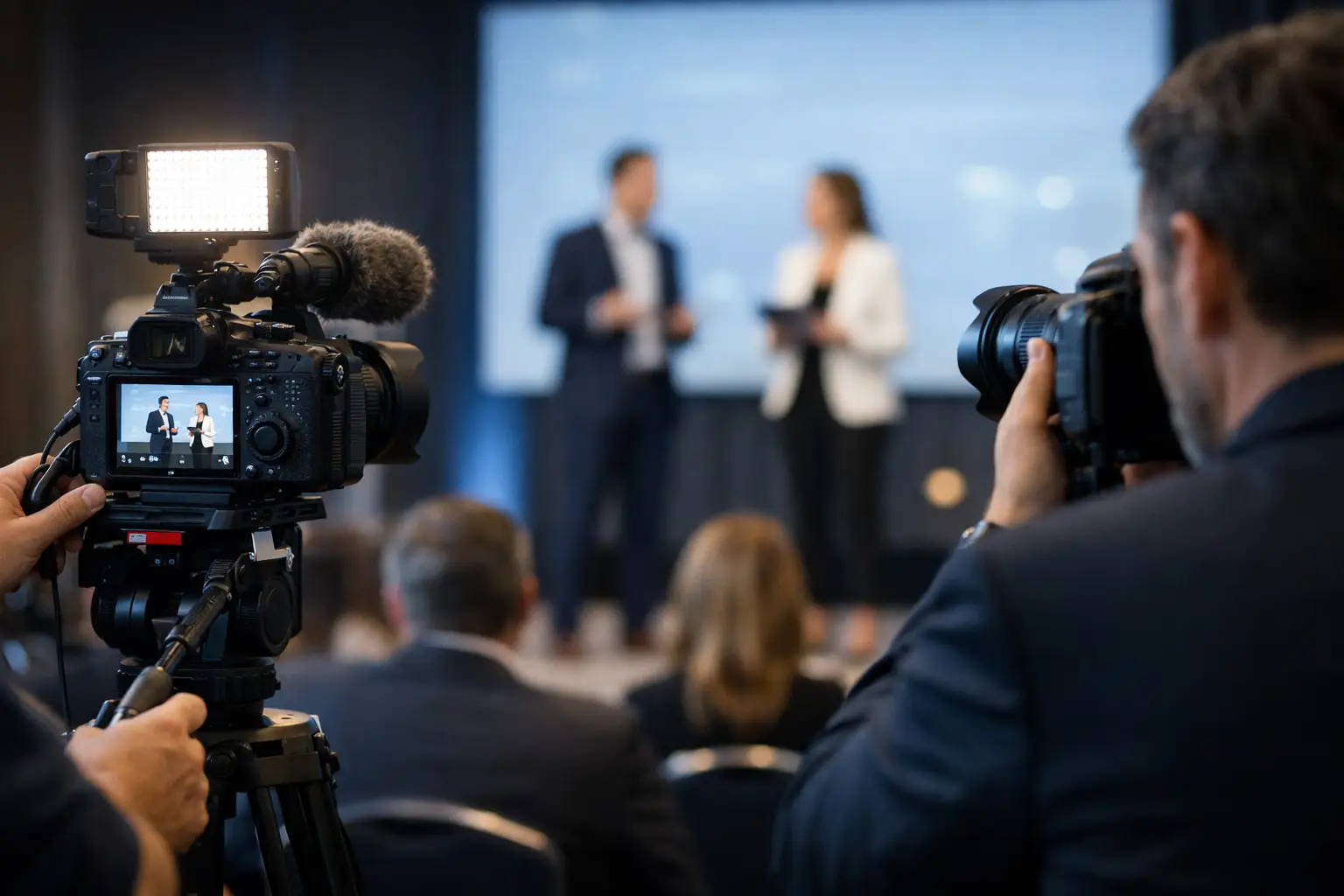 Cobertura audiovisual de eventos corporativos