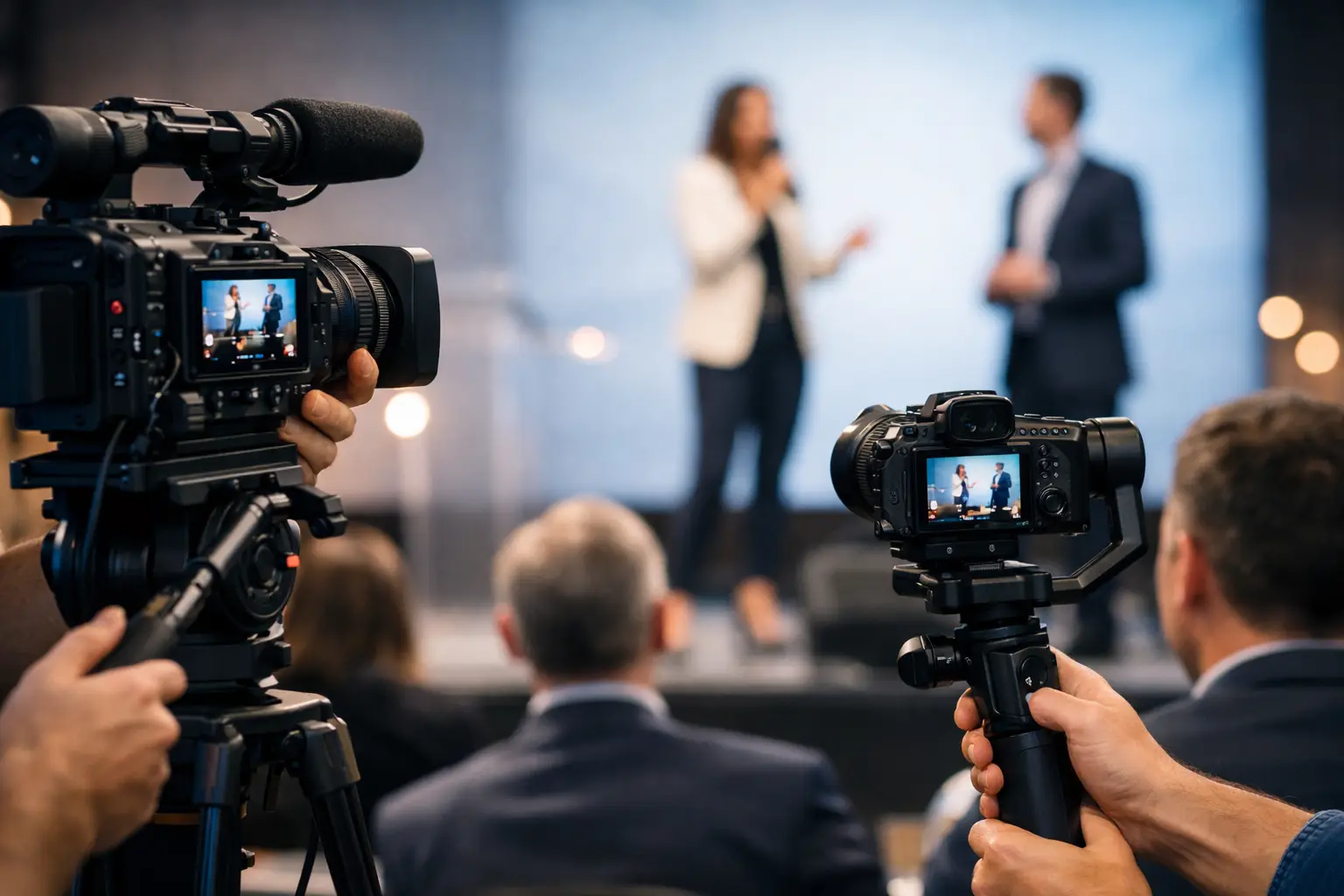 Filmagem de evento para empresa com impacto