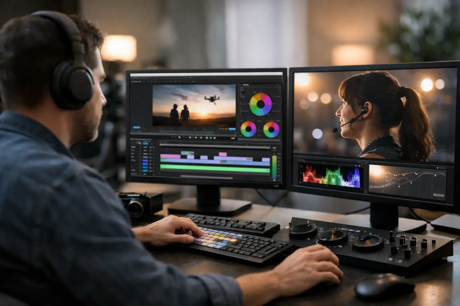 Pós produção de vídeo profissional na prática